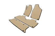 Seat Alhambra 1996–2010 EVA-bilmattor (3 rader, beige) foto 2