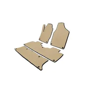 EVA-bilmattor (3 rader, beige) Seat Alhambra 1996–2010 foto 2