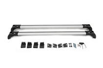 BMW X3 F25 2011–2018 Takräcke tvärstag för integrerade rails, låsbara med nyckel Skybar V2 (2 st) upp till 120 cm, svarta foto 3