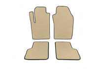 Fiat 500/500L 2013–2022 EVA-bilmattor (för 500, beige) foto 1