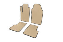 Fiat 500/500L 2013–2022 EVA-bilmattor (för 500, beige) foto 2