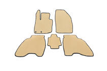 Honda Civic HB 2006–2012 EVA bilmattor (Beige) foto 1