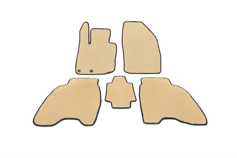 Honda Civic HB 2006–2012 EVA bilmattor (Beige) Image