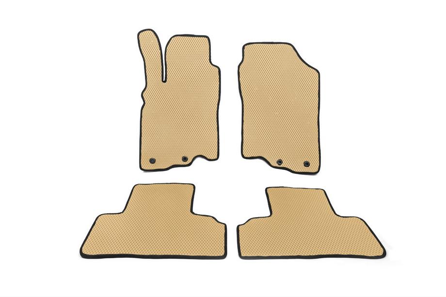 Honda Insight II 2009–2014 EVA bilmattor (Beige) Image