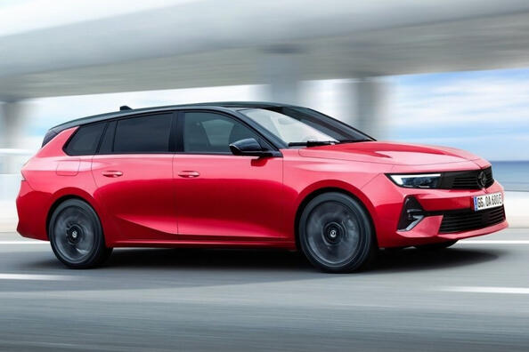 Test av eldrivna kombin Opel Astra Sports Tourer Electric