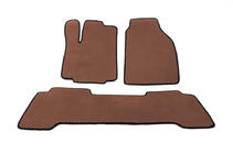 Honda Pilot 2002–2008 EVA bilmattor (brun) foto 1