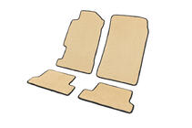 Honda Prelude 1992–1996 EVA bilmattor (Beige) foto 2