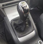 Skoda Octavia II A5 2006–2010 Läderdamask för växelspak foto 3