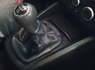 Volkswagen Golf 4 1997–2006 Växelspaksdamask i läder foto 3