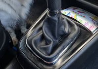 Volkswagen Golf 4 1997–2006 Växelspaksdamask i läder foto 1