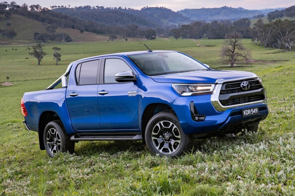 Toyota Hilux: legendarisk pickup i uppdaterad version