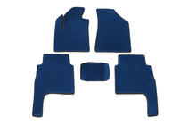Hyundai Santa Fe 2 2006–2012 EVA bilmattor (blå) 2006-2010 foto 1