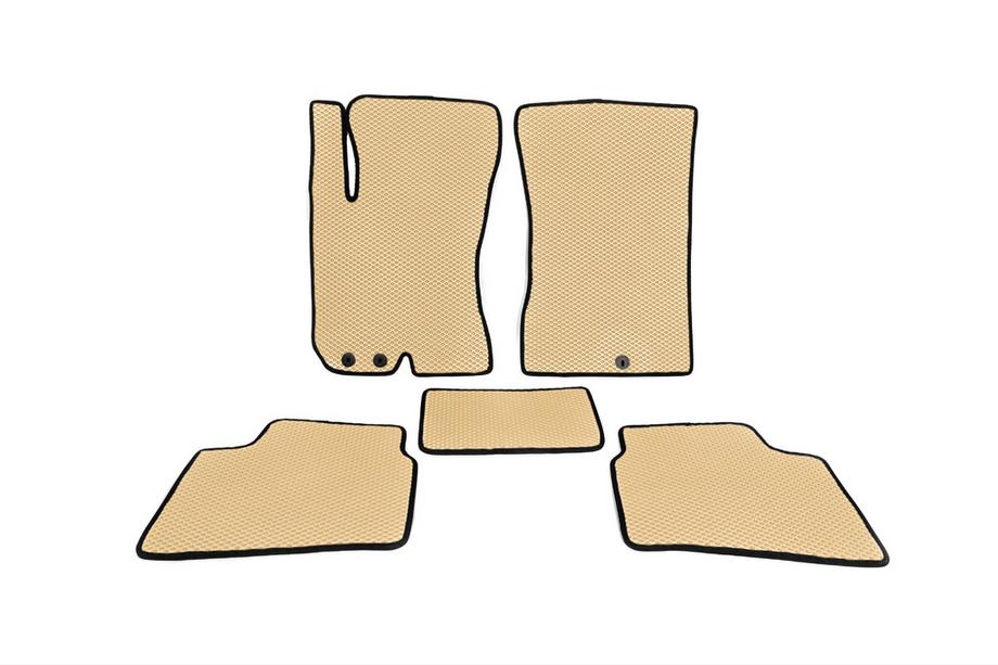 Kia Ceed 2007–2012 EVA bilmattor (Beige) Image