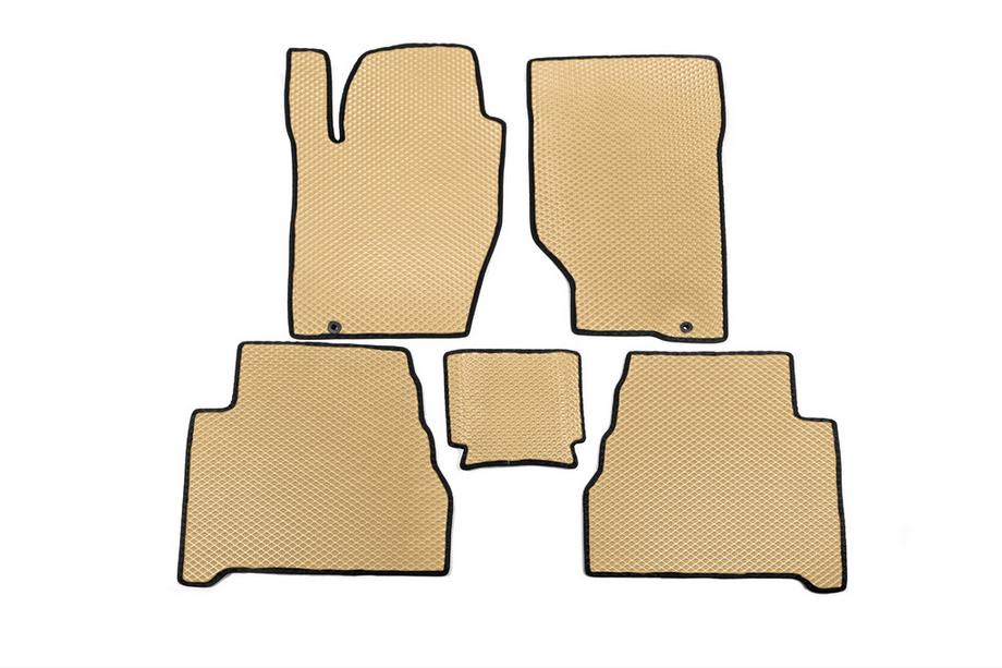 Kia Sorento I BL 2002–2009 EVA bilmattor (Beige) Image