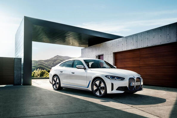 Test av den elektriska liftbacken BMW i4