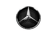 Mercedes GLC X253 2015–2022 Främre emblem med kåpa (21 cm) foto 1