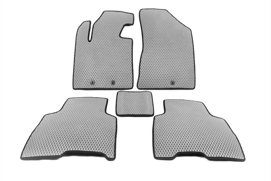 Kia Sorento II XM 2009–2014 Bilmattor 2012-2014 (EVA, grå) Image