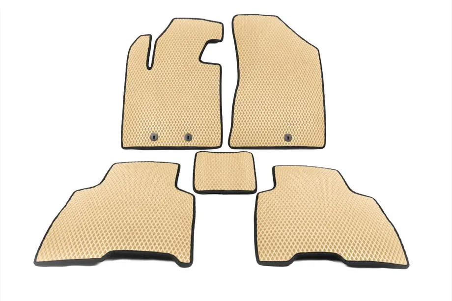 Kia Sorento II XM 2009–2014 Bilmattor 2012-2014 (EVA, Beige) Image
