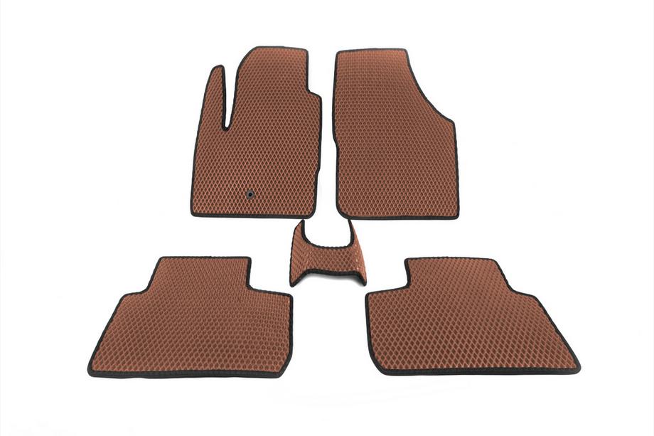 Land Rover Freelander II 2006–2014 EVA bilmattor (brun) Image
