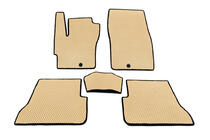 Mazda 3 2003–2009 EVA bilmattor (Beige) foto 1