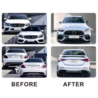 Restylingkit till W206 AMG Mercedes C-сlass W205 2014–2021 foto 2