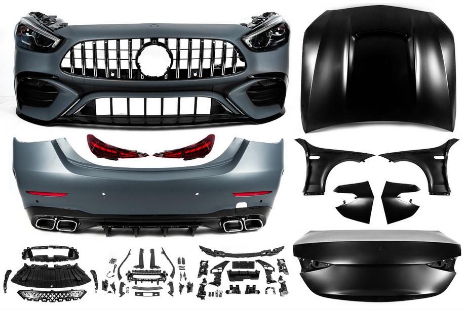 Mercedes C-class W205 2014–2021 Restylingkit till W206 AMG Foto 1