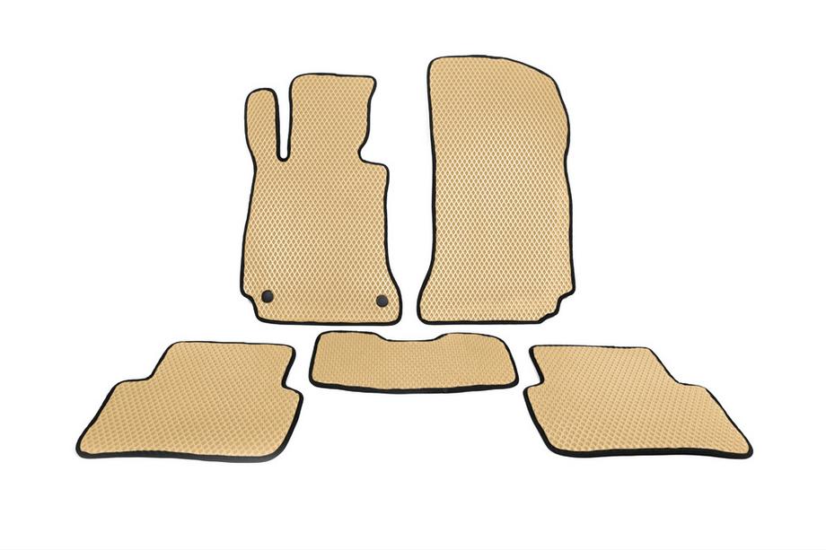 Mercedes C-klass W204 2007–2015 EVA bilmattor (Beige) Image