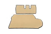 Mitsubishi Outlander 2006–2012 Bagagerumsmatta (EVA, beige) 7-sitsig foto 1