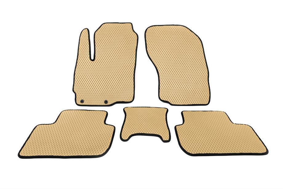 Mitsubishi Outlander 2012–2021 EVA bilmattor (Beige) Image