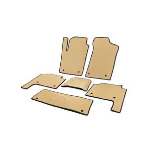 Kupémattor 3 rader (EVA, beige) Nissan Patrol Y62 2010–2024 foto 2