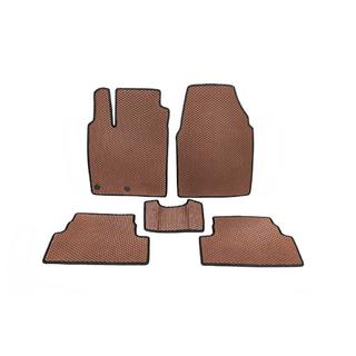 Golvmattor (EVA, brun) Nissan Qashqai 2007–2010 foto 1