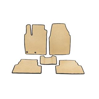 Bilmattor (EVA, beige) Nissan Qashqai 2007–2010 foto 1