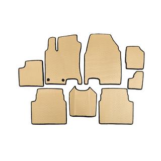 EVA kupémattor för +2 (3 rader, beige) Nissan Qashqai 2010–2014 foto 1