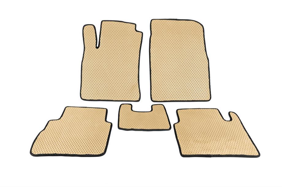 Nissan Tiida 2004–2011 EVA bilmattor (Beige) Image
