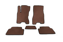 Nissan X-trail T31 2007–2014 EVA bilmattor (brun) foto 1