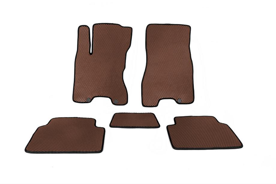 Nissan X-trail T31 2007–2014 EVA bilmattor (brun) Image