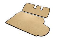 Peugeot 4007 2007–2013 Bagagerumsmatta (EVA, beige) 7-sitsig Med subwoofer foto 4