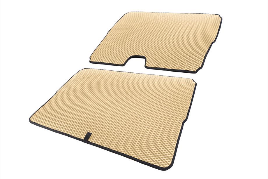 Peugeot 3008 2008–2016 Bagagerumsmatta (EVA, Beige) Bagagerumsmatta Övre+Nedre (EVA, Beige) Image