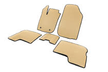 Renault Logan I 2005–2008 EVA bilmattor (Beige) foto 2