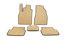 Renault Megane II 2004–2009 EVA bilmattor (Beige) foto 1
