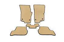 Seat Leon 2005–2012 EVA bilmattor (Beige) foto 1