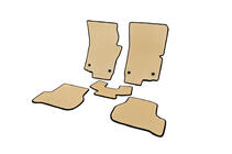 Seat Leon 2005–2012 EVA bilmattor (Beige) foto 2