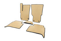 Volkswagen Amarok 2010–2022 EVA bilmattor (Beige) foto 2