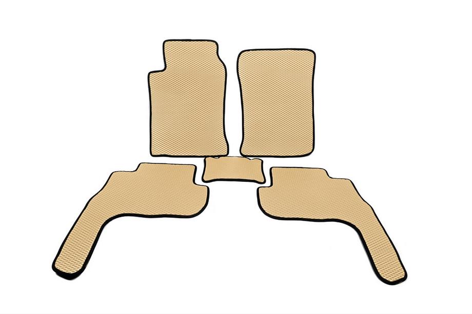 Toyota Land Cruiser 90 Prado 1996–2002 EVA bilmattor (Beige) Image