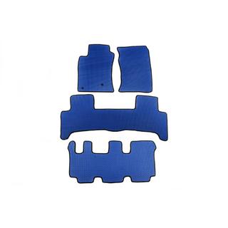 EVA-gummimattor (3 rader, blå) Toyota Land Cruiser Prado 120 2002–2009 foto 1