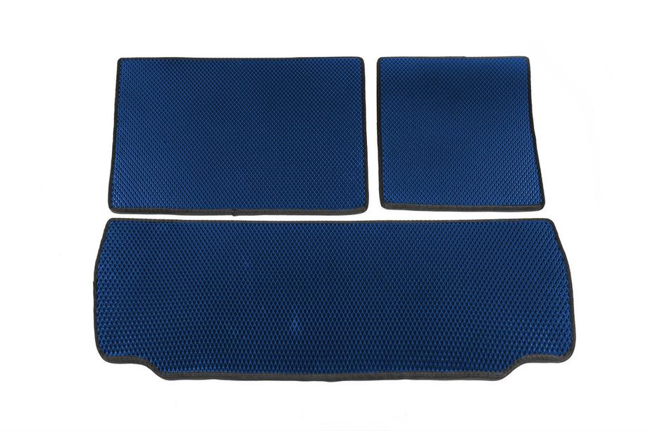 Toyota Sequoia 2007–2022 Bagagerumsmattor (EVA, blå) Image