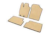 Toyota Yaris 2010–2020 EVA bilmattor för förbränningsmotor (Beige) foto 2