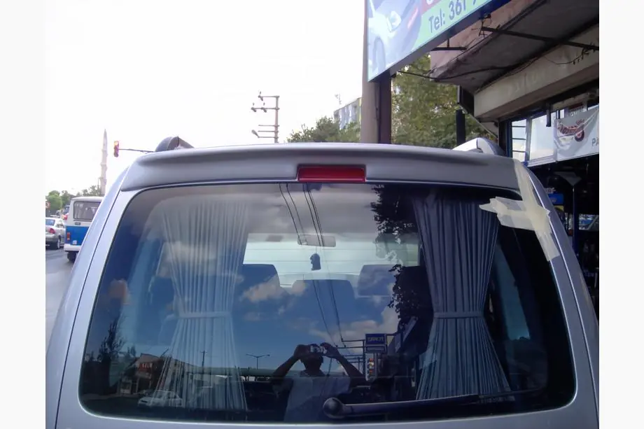 Volkswagen Caddy 2004–2010 ABS-spoiler Kalin (för lackering) Image