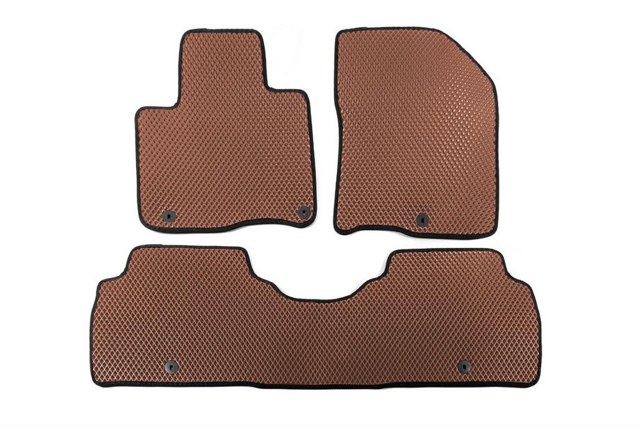 Kia Sorento IV MQ4 2020– EVA-bilmattor (5-sits, brun) Image