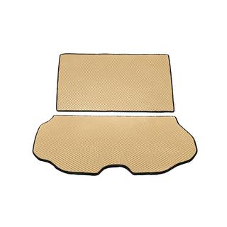 Bagagerumsmatta i 2 delar (EVA, beige) foto 1